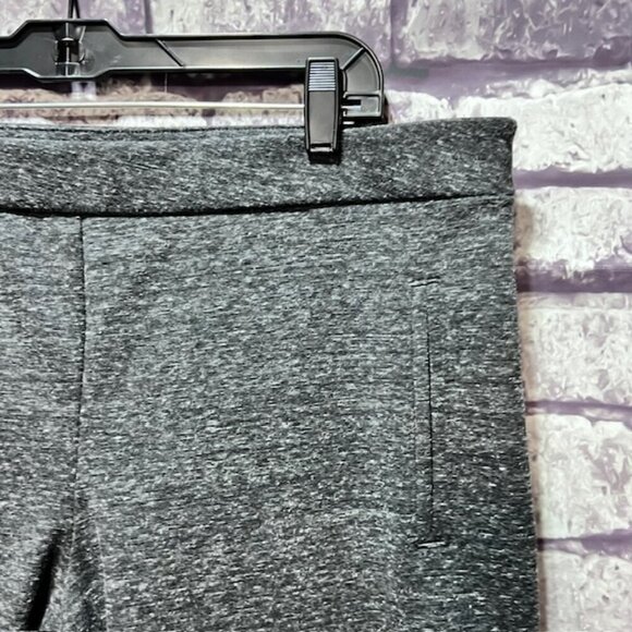 Banana Republic Gray & White Heathered Pants Size XL - Picture 3 of 8